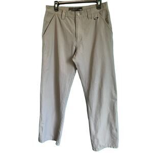 Oakley Gray Men's Activewear Golf Pants 32 Waist